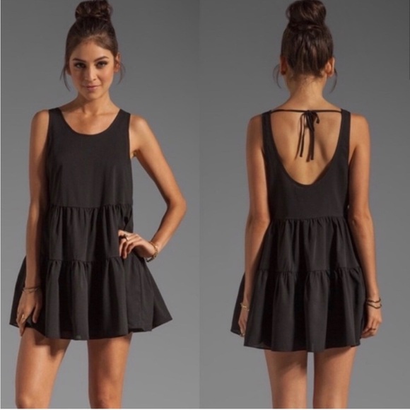 Lovers + Friends Tiered Swing Mini Dress - Picture 1 of 6